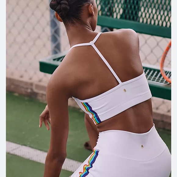 Anthropologie Spiritual Gangster | Rainbow T-Back Bra S - Picture 1 of 5